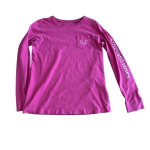 Vineyard Vines Fuschia Pink Vineyard Vines Long Sleeve Top Size X Small